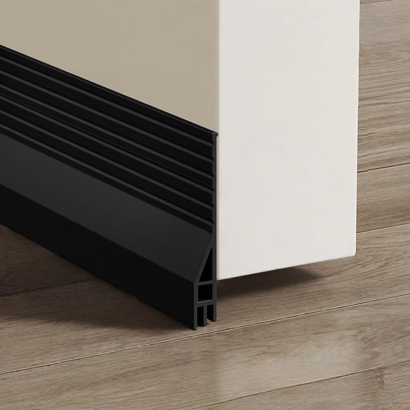 1PC 1m/39.37inch Door Bottom Seal Strip Flexible Windproof Insect-proof Noise Reduction Home Draft Stopper Tear-resistant Seal B