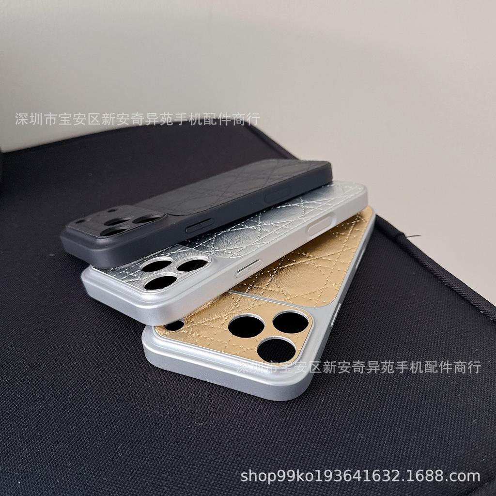 Rhombus Protective Case Is Suitable for iPhone17promax Anti-drop Apple Mobile Phone Case, Which Is Dedicated To iPhone17.