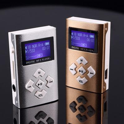 Mini odtwarzacz MP3 przenośny klips odtwarzacz muzyczny MP3 obsługa karty Micro SD Tf 32 GB ekran LCD modny sportowy odtwarzacz muzyczny Walkman