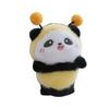 Delightful Panda Bee Plush Keychain In Various Colors Perfect For Creative Gifts 13cm