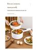 Smart Multifunctional Electric Cooker with Long Handle – Compact Dorm-Use Hot Pot for Steaming and Cooking