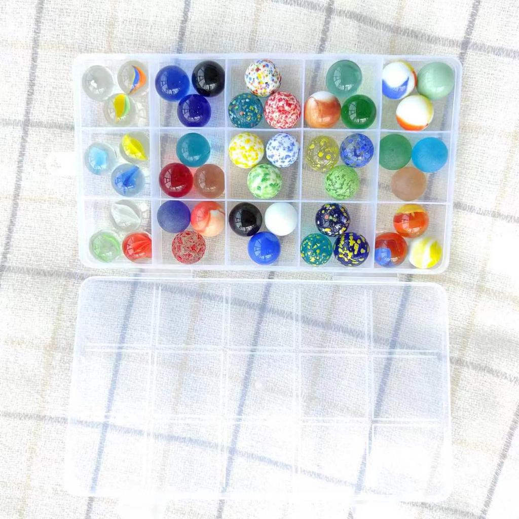Colored Matte Frosted Glass Beads for Vase or Fish Tank Decoration