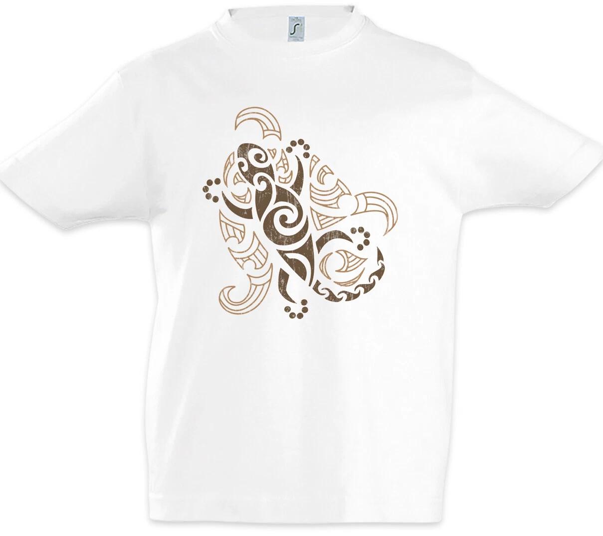 Tribal Gecko Kids Boys T-Shirt Aztec Mayan Symbol Native American Salamander- 100