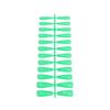 24Pcs/Sheet False Nails Full-cover Removable Colored Stylish Nail Art Artificial Tips for Professional