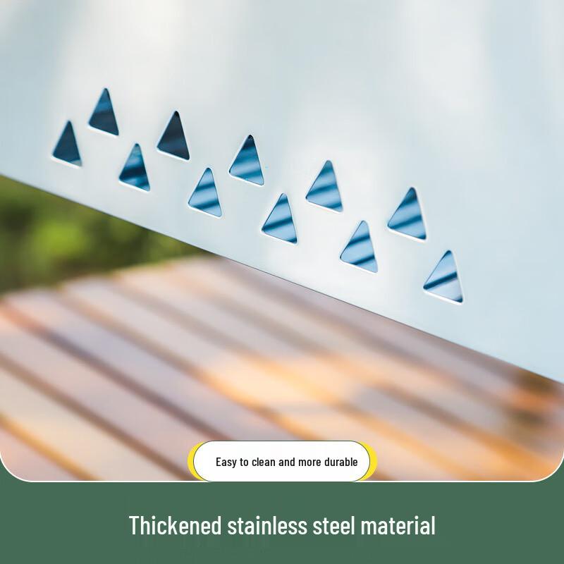 Portable Stainless Steel Foldable BBQ Grill