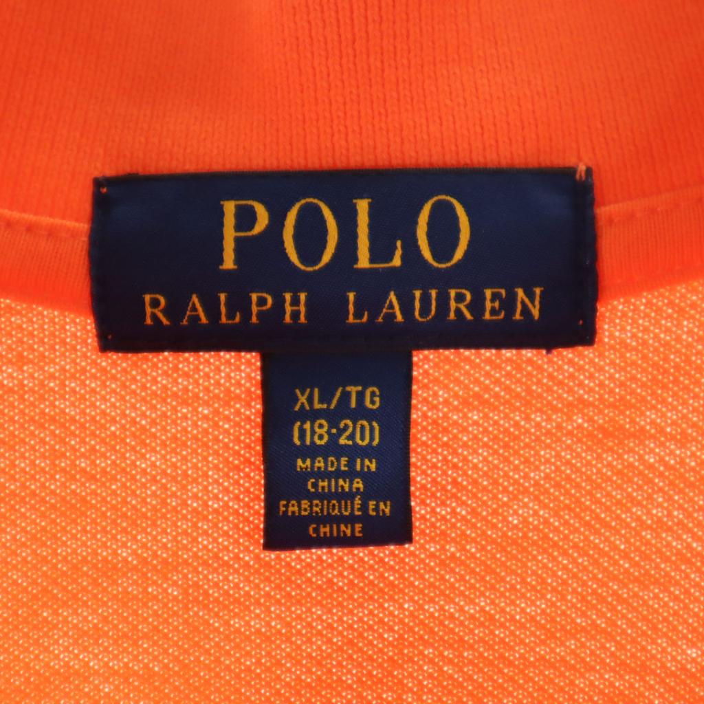 Polo Ralph Lauren Kurzarm-Poloshirt XL 18-20 Orange Kinder Gebraucht
