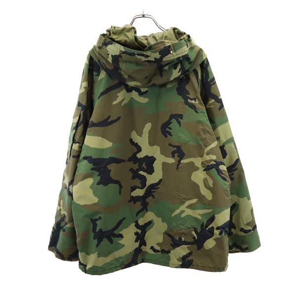US ARMY ECWCS Camouflage Gore-Tex Parker Khaki Military Jacket Men's Used