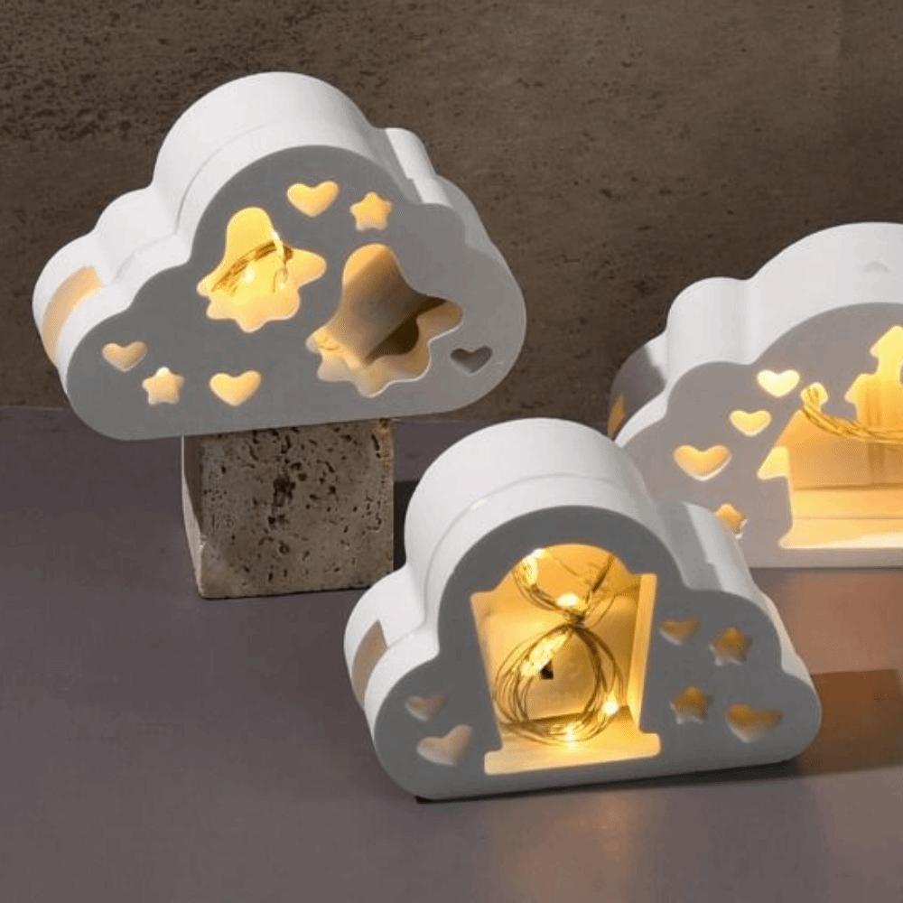 Creative Candle Lamp Silicone Mold Soft Halloween Candle Jar Mold  Party Decoration