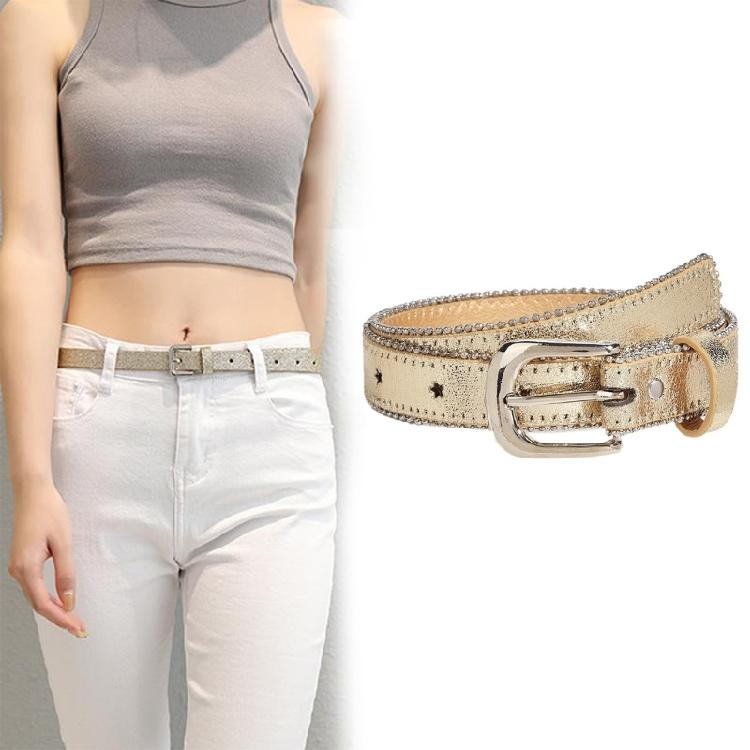 Unisex Teens Women Wide Belt Jeans Wear Resistant Belt for Dress Skirt Decors