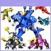 Mini Juguete de Fuerzas Especiales Super Dino Power Robot de Transformación Mecha Para Niños