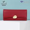 Tailian Classic Women's Three-Fold Lychee Grain Wallet Clutch Purse