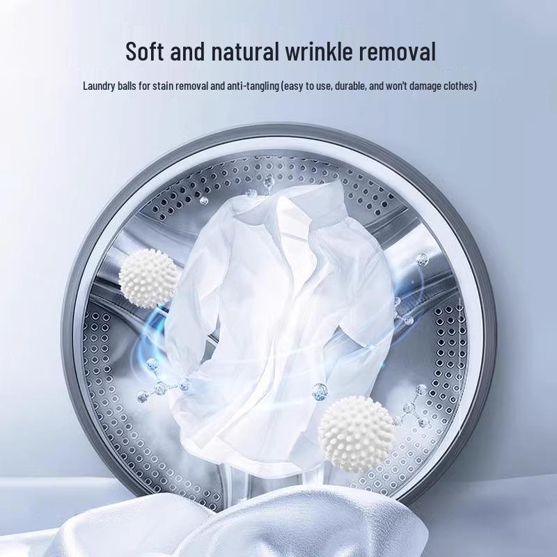 Magic Laundry Ball: Lint & Hair Remover, Anti-Tangle & Decontamination Wash Ball for Clothes