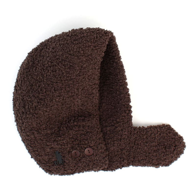 Universal chemistry Fleece Knit Brown Balaclava