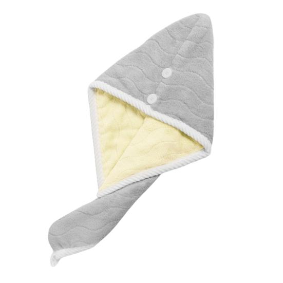 Yousheng Microfiber Hair Towel Super Absorbent Hair Towel Wrap Double Layer Women Quick Drying Turban Hair Hat