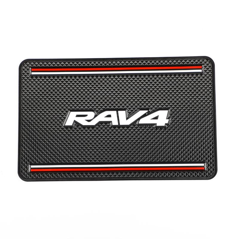 

1pcs Car sticker Anti Slip Mat Phone Holder non slip Pad Non-Slip Mat For Toyota RAV4 Auto Cover Accessories Car-Styling чорний