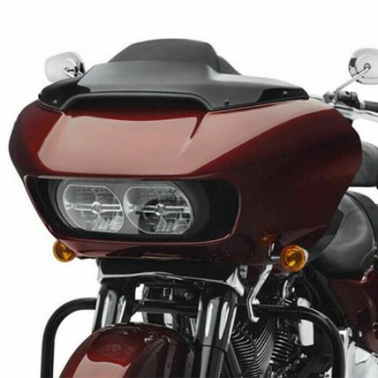 4.5" Windshield Upper Fairing Windscreen Fit For Harley Touring Road Glide 15-22