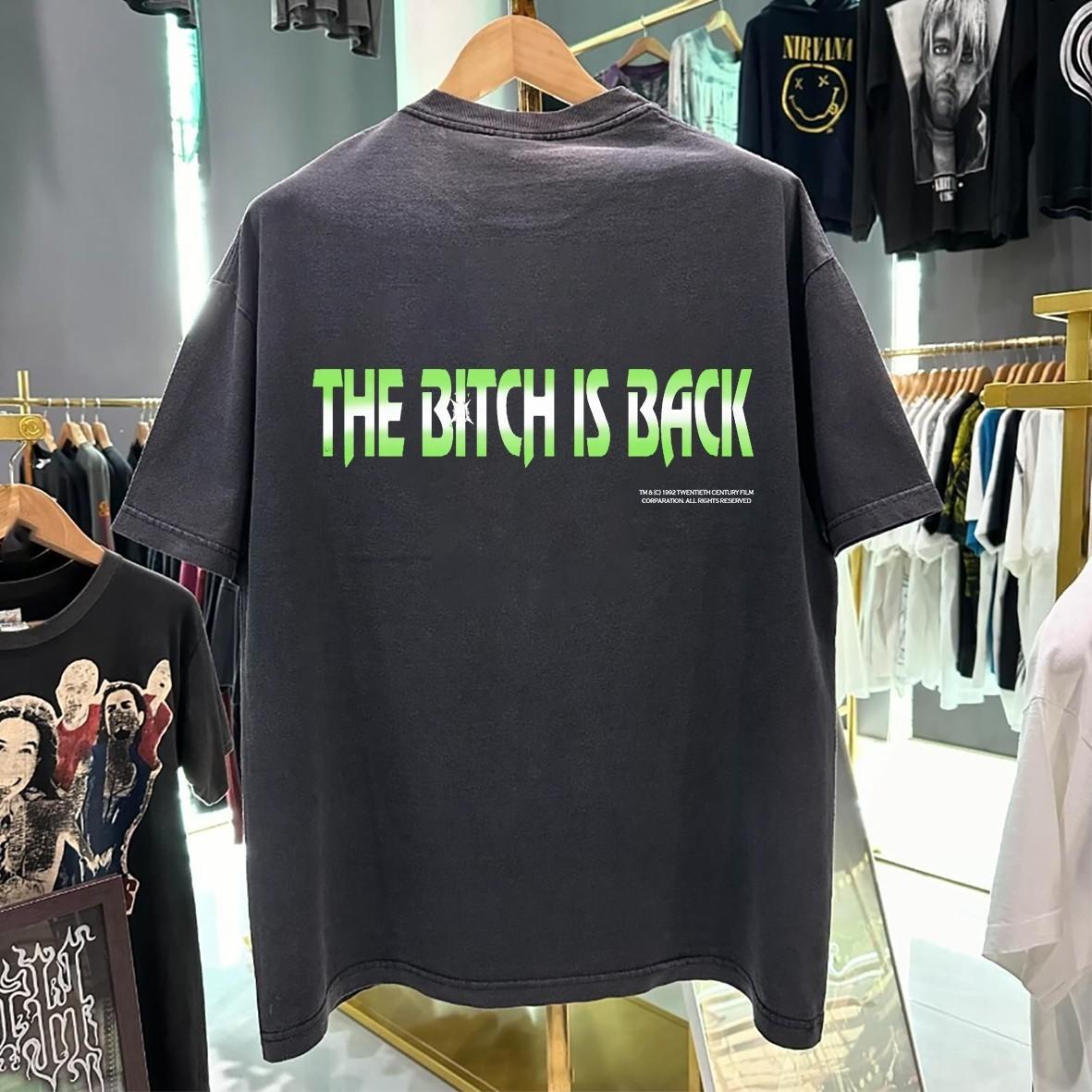 1992 Alien 3 The Bitch Is Back Promo T-Shirt Black XXL S