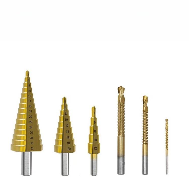 6PCS/SET Tower Drill Bit Set for Electric Drill Woodworking