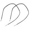 2Pcs Motorcycle Speedometer Cable Extension High Efficiency Signal Transfer Robust Construction for Scooter Maintenance Repair