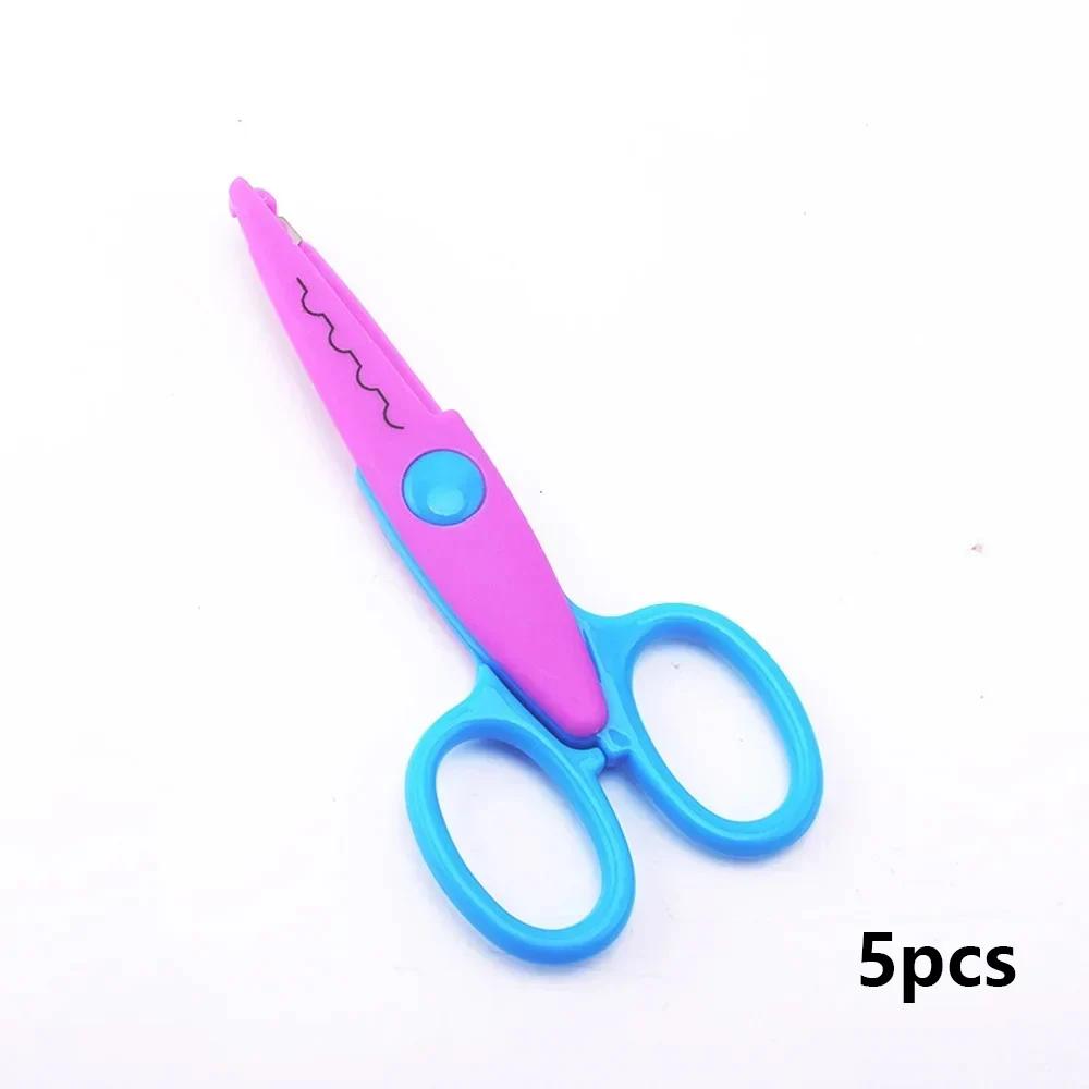 

Волнистый резак для бумаги Детские подарки Офисные принадлежности Безопасные ножницы Инструменты для DIY Ручная работа Бумажное ремесло Каваи Открытка Фото ножницы