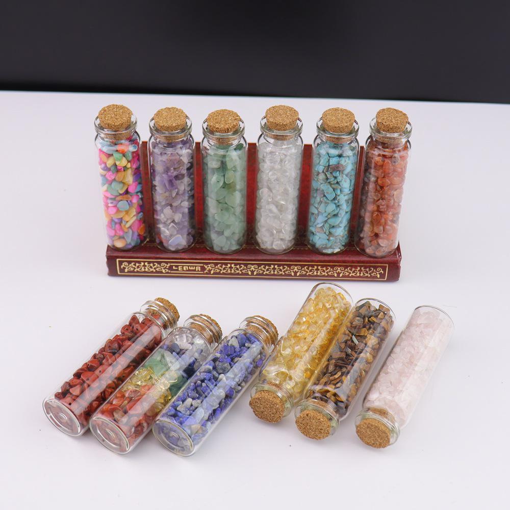 Seven-Color Gemstone Crystal Tree Bottle