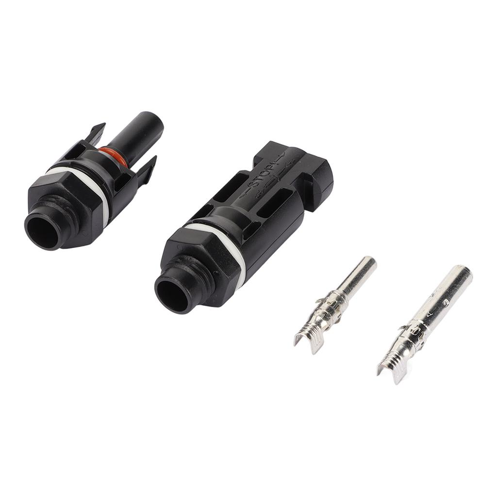 Conectores de Panel Solar Macho Hembra Conector PV Fotovoltaico Inversor Combinador Conectores 1000V CC