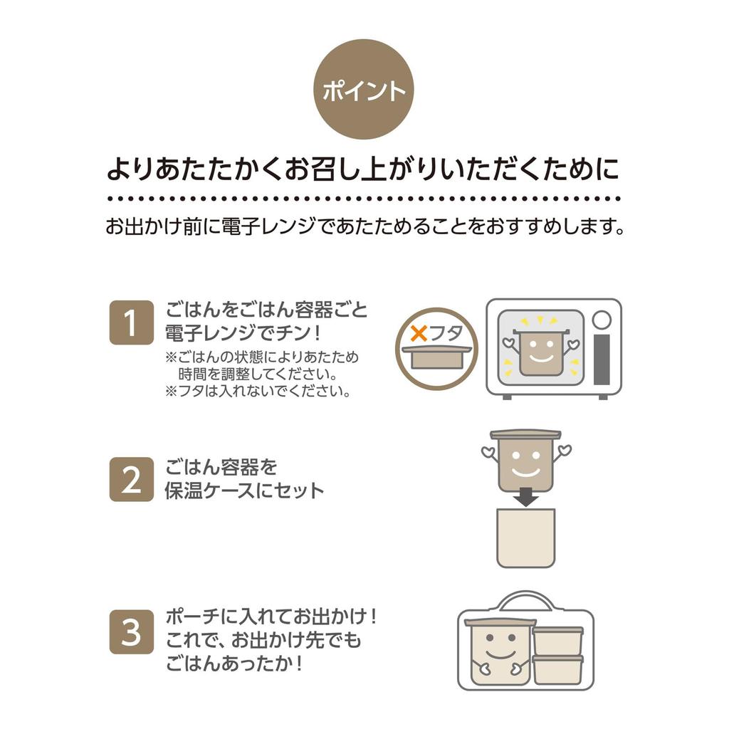 Thermos Insulated Lunch Light LBE Box, 250ml, Beige, Disney, DBQ-257DS