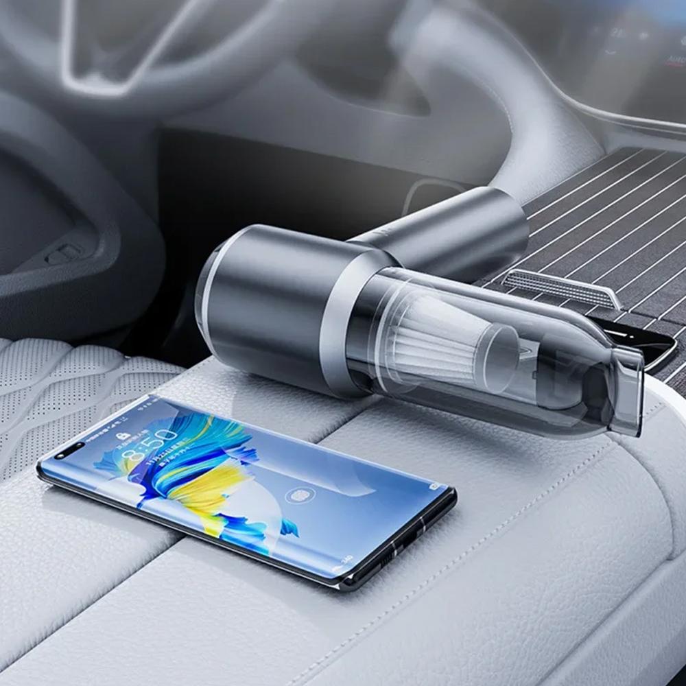 360000Pa Car Vacuum Cleaner Strong Suction Cleaning Mini Machine Wireless Portable Handhled Blower Machine Household Appliances