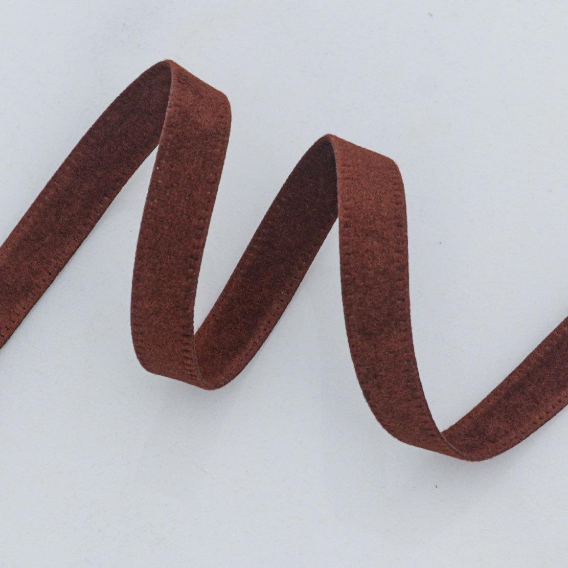 

Элегантная двухсторонняя замшевая лента Лента из оленьей кожи Аксессуары для волос ручной работы Лента для волос Аксессуары для одежды Лента для шляпы Украшение для дома 1cm*10 yards