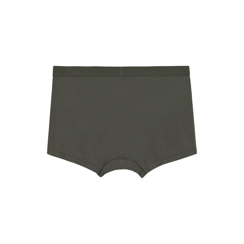 Li-Ning Simple Comfortable High Elastic Breathable Sports Underwear 3-Pack Men Underwear Gray YUAU025-3