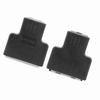 2PCs Ethernet Cable Adapter 1‑in 2‑out RJ45 Female Interface LAN Connector Cable Extender Splitter for Internet Wire