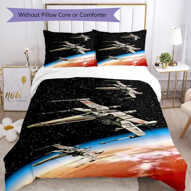 Star Wars Bed Linen Set Perfect for Bedrooms Soft Fabric Christmas Gift