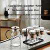 Shangqi Chinese Style Striped Glass Water Set