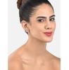 Women's Earrings Combo of 3 Cubic Zirconia & Pearls Contemporary Stud