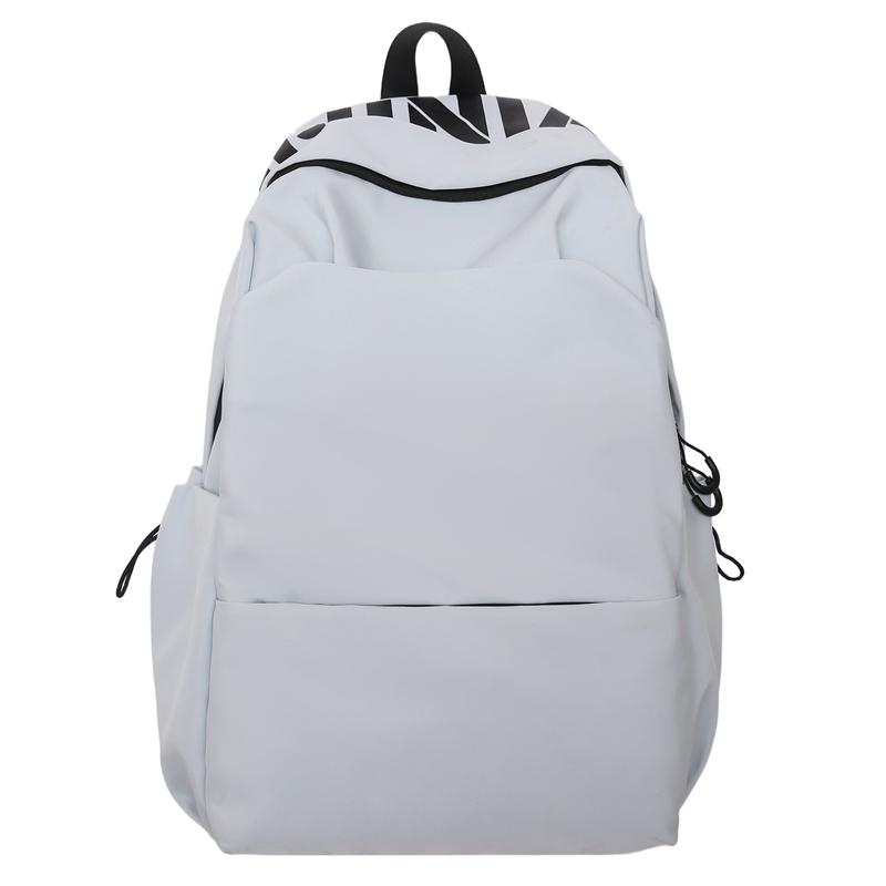 

Рюкзак для старшеклассницы, однотонный, женский, большой вместимости синий