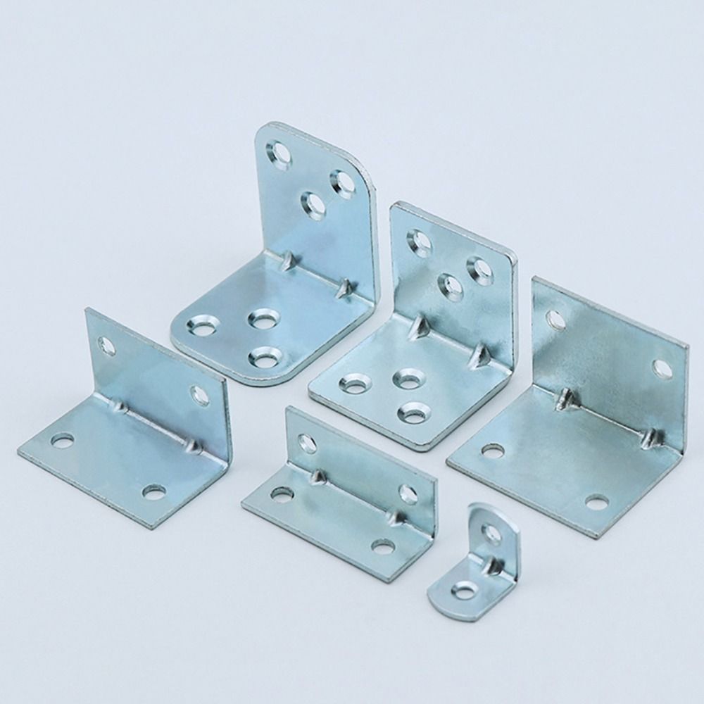 2/4/6/8/10Pcs Furniture Fastener Corner Brace Joint Shelf Support Bracket  Cabinet Screens Wall