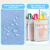 Waterproof Mesh Zipper Pouch Bag EVA Transparent File Bag Tutoring Bag  School Office Supplies