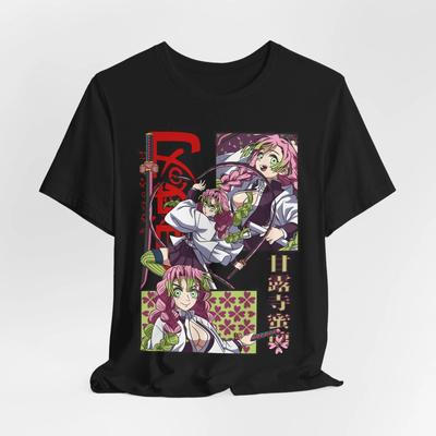 Koszulka z grafiką Yoriichi Anime, Koszulka Demon Slayer, Japońska Koszulka Manga, Unisex