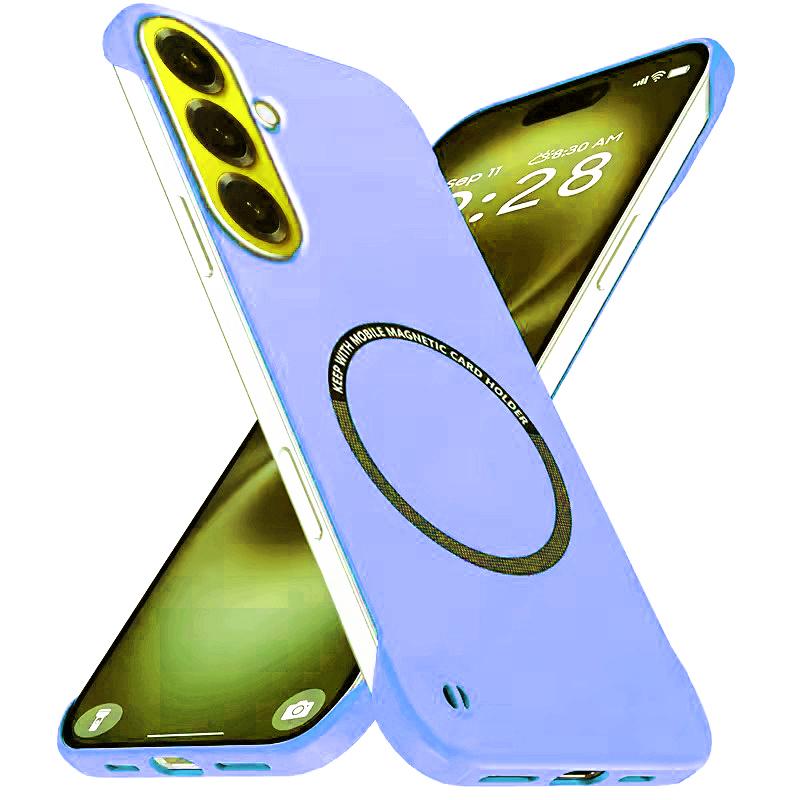 Magnetic Slim Case for Samsung S26 S25 S24 S23 S22 S21 S20 FE Plus Note 20 Ultra Frameless Matte Hard PC Cover Shockproof
