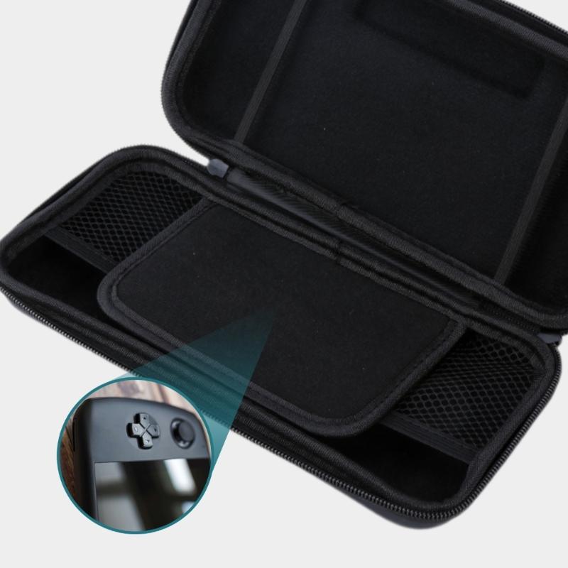 Portable Storage Bag For Ayn Odin Pro/Loki ZERO Handheld Game Console Travel Protective Carrying Case Gaming Accessory