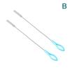 2 Piezas Cepillo de Limpieza Multifuncional Cepillos para Botellas de Paja Limpiador Alambre de Acero Lavar Pajitas para Beber Cepillo para Biberones