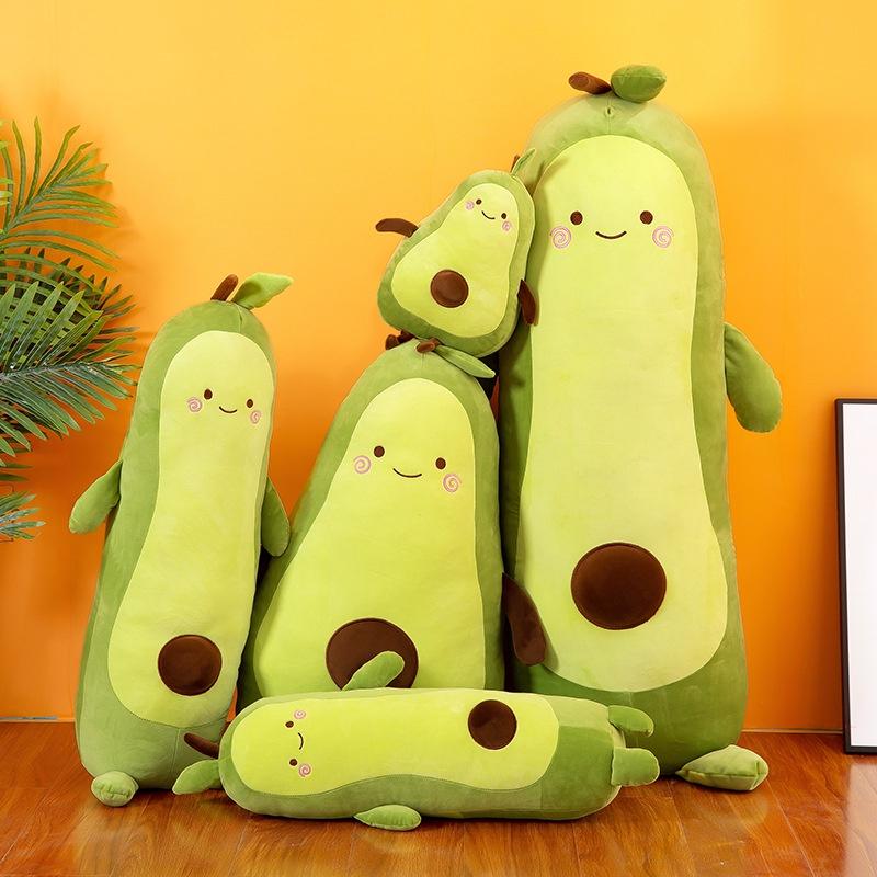 Long Plush Avocado Pillow Perfect Christmas Gift For Girls Boys