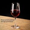 Red Wine Goblet ,Large Crystal Wine Glass, Christmas Durable Modern Beautiful Stemmed Wine Glasses,Clear Stylish Wine Glass
