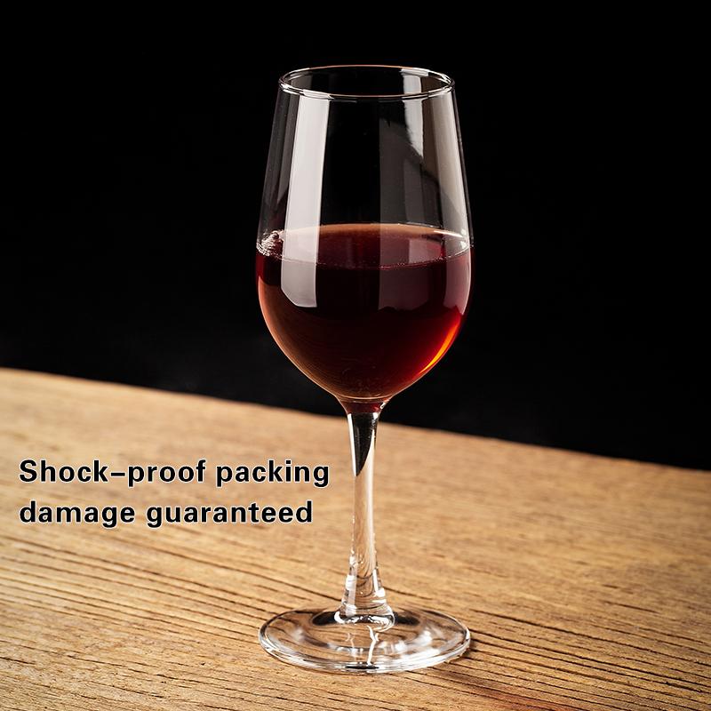 Red Wine Goblet ,Large Crystal Wine Glass, Christmas Durable Modern Beautiful Stemmed Wine Glasses,Clear Stylish Wine Glass