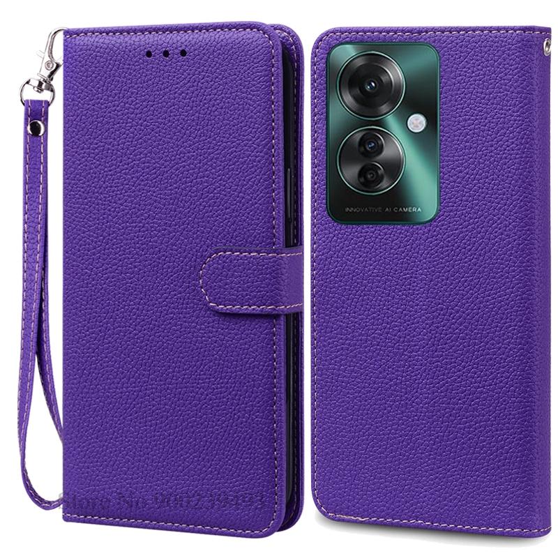 Für OPPO Reno 11F 5G Hülle Leder Brieftasche Klapphülle Für Reno 11F Hülle Buchhülle Für Reno 11 F Reno11f Hülle Cover Fundas