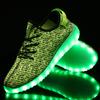 USB Coconut Luminous Shoes Led Light Shoes Fashion Men's and Women's Sports Shoes, Factory Coconut Shoes