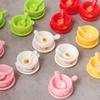 3Pcs 1/12 Dollhouse Mini Instant Noodles Bowl Plates Dishes Model Simulation Kitchen Decoration Doll House Pretend Play Toys