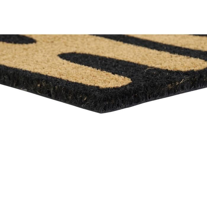 Rohožka DKD Home Decor Hola Caracola PVC Vlákno (2 ks) (60 x 40 x 1.5 cm)