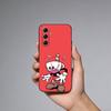 Spiel C-Cuphead Handyhülle Für Samsung Galaxy A73,A72,A71,A70,A52,A51 Andere Weiche Schwarze Hülle