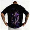 Dragon Ball Japanischer Anime Bedrucktes Herren-T-Shirt Majin Buu Jungen Kinder Harajuku Kurzarm Kinder Goku T-Shirt Sommerkleidung